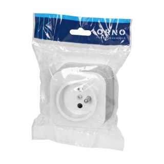 Gniazdo pojedyncze ToDo 2P+Z IP20, biały, 10 szt.