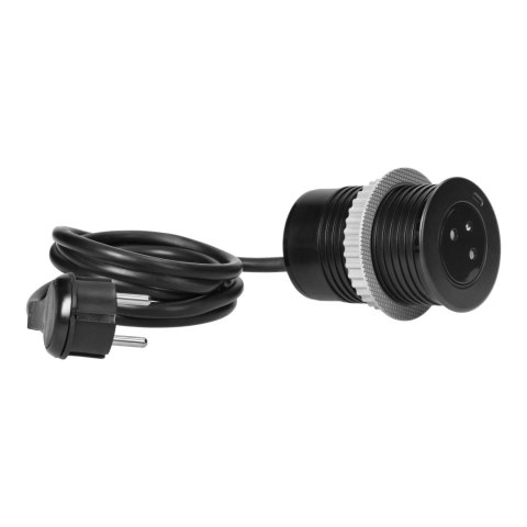 Gniazdo wpuszczane w blat 2P+Z z systemem EasyEject, USB 3.0, 1,5m + przejściówka do USB