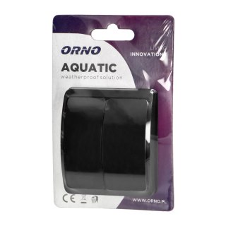 Łącznik świecznikowy n/t AQUATIC, IP44, czarny