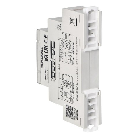Przekaźnik instalacyjny bistabilny 24 VAC/DC, 16A