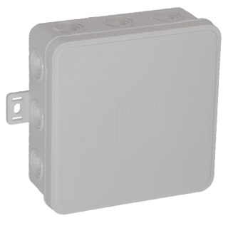 Puszka n/t CLICK, IP54, 12 przepustów, 100x100x41mm, biała, 32 szt.