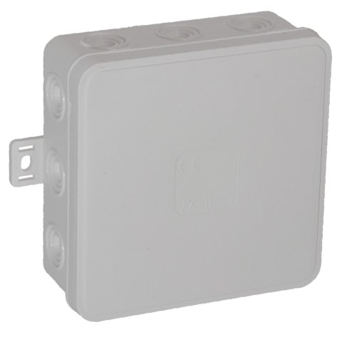Puszka n/t CLICK, IP54, 12 przepustów, 100x100x41mm, biała, 32 szt.