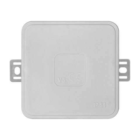 Puszka n/t CLICK, IP54, 12 przepustów, 75x75x41mm, szara, 66 szt.