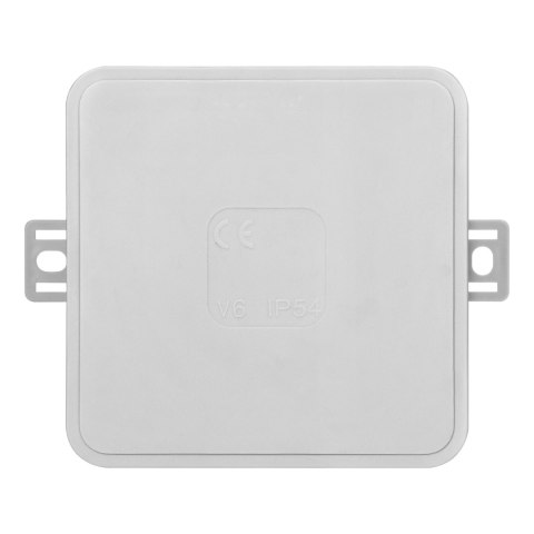 Puszka n/t CLICK, IP54, 12 przepustów, 85x85x41mm, szara