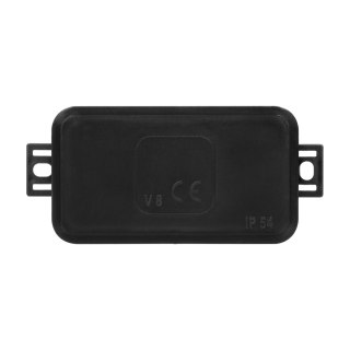 Puszka n/t CLICK, IP54, 8 przepustów, 80x45x41mm, czarna