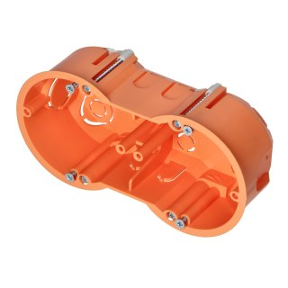 Puszka p/t 60 mm płytka dwukrotna do G/K, 70 sztuk