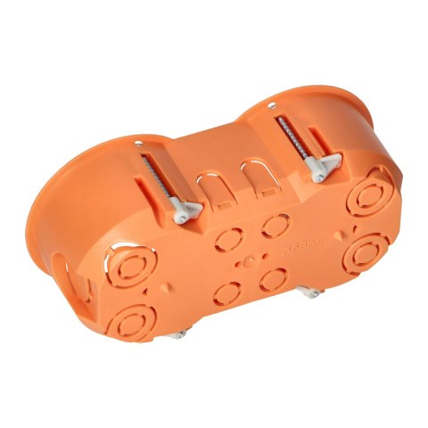 Puszka p/t 60 mm płytka dwukrotna do G/K, 70 sztuk