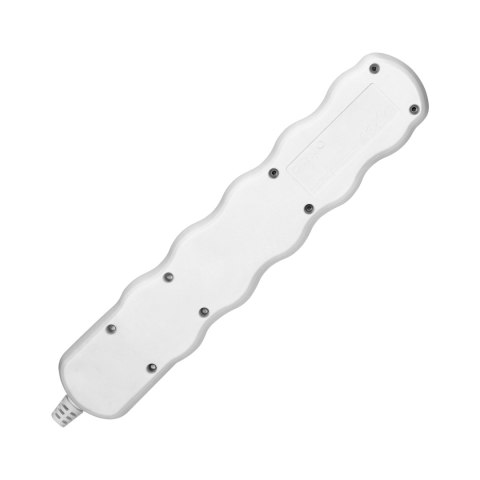 Rozgałęźnik 5x2P+Z Schuko, biały