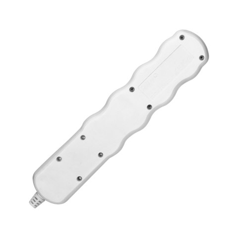 Rozgałęźnik z wyłącznikiem 4x2P+Z Schuko, biały