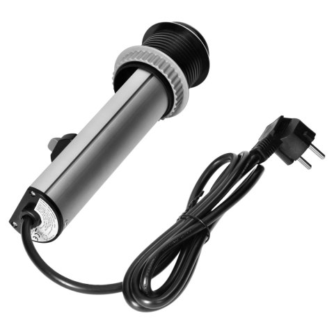 Wpuszczane gniazdo meblowe ?6cm z ładowarką USB i przewodem 1,5m, 3x2P+Z (Schuko), 2xUSB (typ A i typ C), INOX