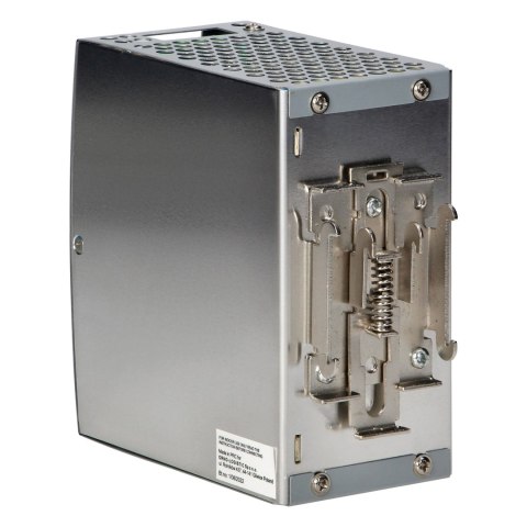 Zasilacz przemysłowy, na szynę DIN, 24VDC, 10A, 240W, w metalowej obudowie