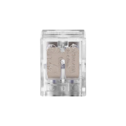 Złączka instalacyjna zaciskowa 2-przewodowa; na dowolny przewód 0,75-4mm?; IEC 450V/32A;Blister 10 szt.