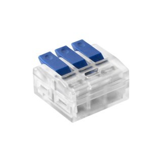 Złączka instalacyjna zaciskowa 3-przewodowa; na dowolny przewód 0,75-4mm?; IEC 450V/32A; 10 szt.