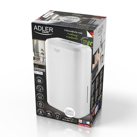 AD 7861 Kompresorowy osuszacz powietrza 10l/24h lcd