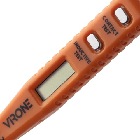 Elektroniczny próbnik napięcia 5w1, pomarańczowy