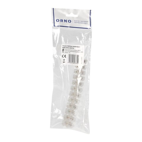 Listwa zaciskowa 12-torowa ECO, max.10mm2,PE