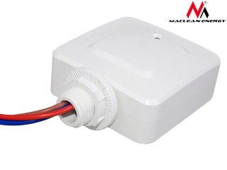 Czujnik ruchu Maclean, mikrofalowy, do zabudowy, zasięg 4m-10m, 1200W, MCE137