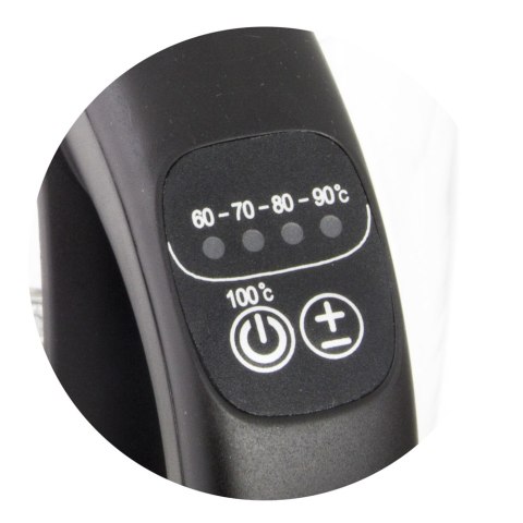 EKK027 Esperanza czajnik elektryczny szklany led z termometrem loire 1.7 l