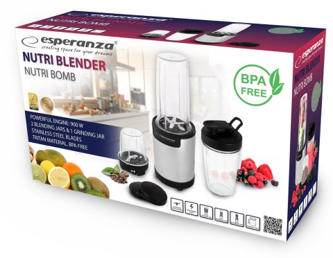 EKM030 Esperanza nutri blender nutri bomb 9w1