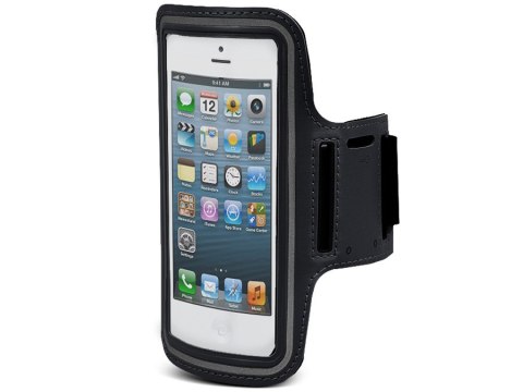 Etui na telefon na ramię czarny 4,8" Maclean MC-405 B