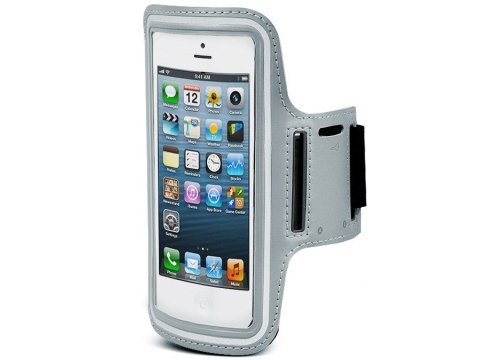 Etui na telefon na ramię szary 4,8" Maclean MC-405 S