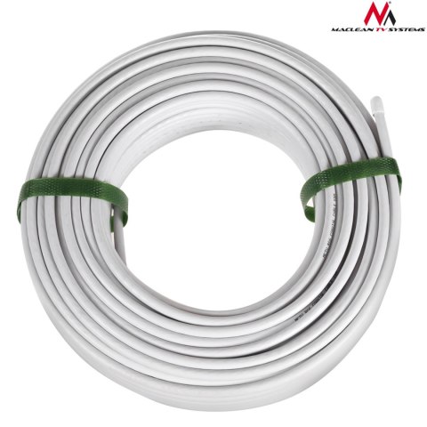 Kabel przewód koncentryczny antenowy/satelitarny Maclean, 1.0CCS RG6, 50M, MCTV-571