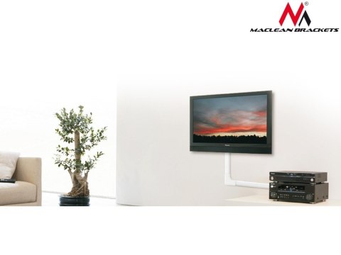 Listwa maskująca Maclean, Do kabli, Narożna, Plastik systemowa, W 127x127x21,5 mm, MC-697