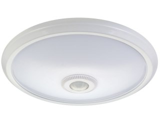 Plafon LED z czujnikiem ruchu i zasilaniem awaryjnym Maclean, czujnik PIR i zasilanie awaryjne, zasięg 6m, 12W, barwa neutralna