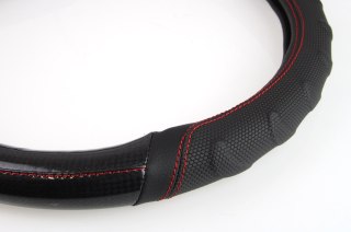 Pokrowiec nakładka na kierownicę samochodową m 37-39cm swc-21-m amio-01698