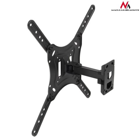 Uchwyt do telewizora lub monitora Maclean, uniwersalny, max 400x400, 13-55", 30kg, czarny