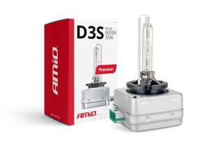 Żarówka ksenonowa żarnik xenon d3s 6000k amio premium amio-01979