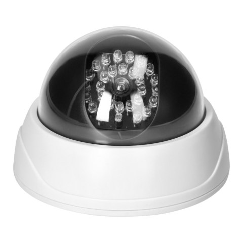 Atrapa kopuły kamery monitorującej CCTV z podczerwienią