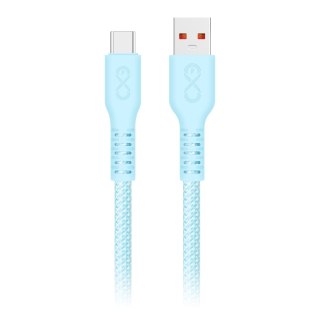 Kabel USB-A - USB-C eXc IMMORTAL, 2m, 30W, szybkie ładowanie, kolor mix