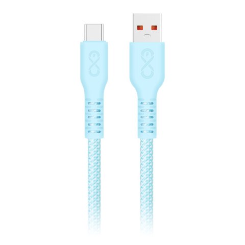 Kabel USB-A - USB-C eXc IMMORTAL, 2m, 30W, szybkie ładowanie, kolor mix