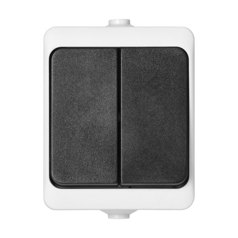 Łącznik świecznikowy AQUATIC MINI IP 54 biało-czarny