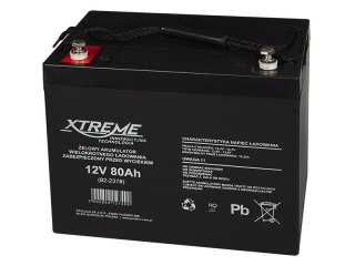 82-237# Akumulator żelowy 12v 80ah xtreme 245x270x180_6