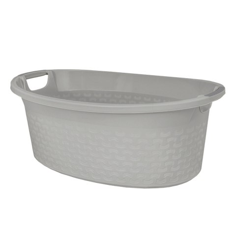 Miska owalna Cotton 60l. jasny szary - 1460