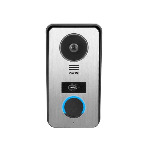 PAVONIS, zestaw wideodomofonowy, 4-żyłowy, 7", Wi-Fi, ekran dotykowy, Full HD, RFID