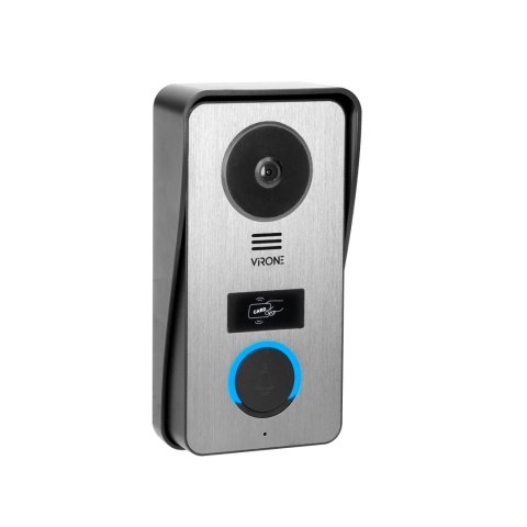 PAVONIS, zestaw wideodomofonowy, 4-żyłowy, 7", Wi-Fi, ekran dotykowy, Full HD, RFID