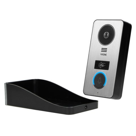 PAVONIS, zestaw wideodomofonowy, 4-żyłowy, 7", Wi-Fi, ekran dotykowy, Full HD, RFID
