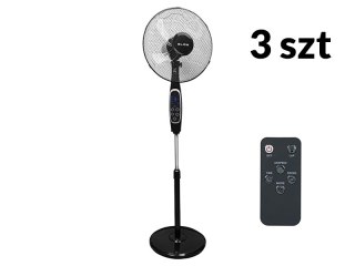 44-078# Wentylator stojący 16" 60w lcd + pilot op