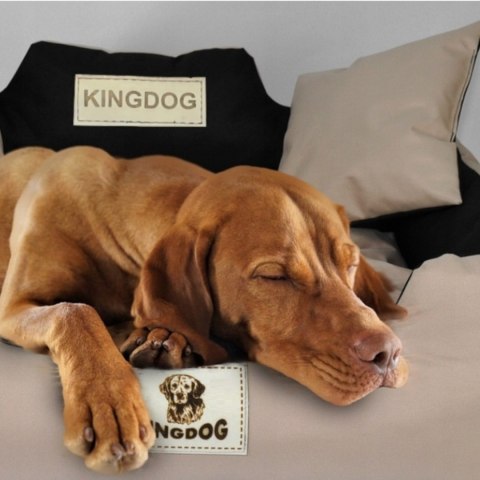 Legowisko dla psa 130 x 105 Jasnoszare KingDog