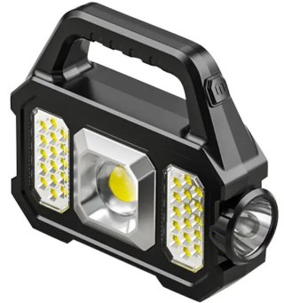 ZD103 Latarka akumulatorowa powerbank solarna