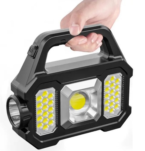 ZD103 Latarka akumulatorowa powerbank solarna
