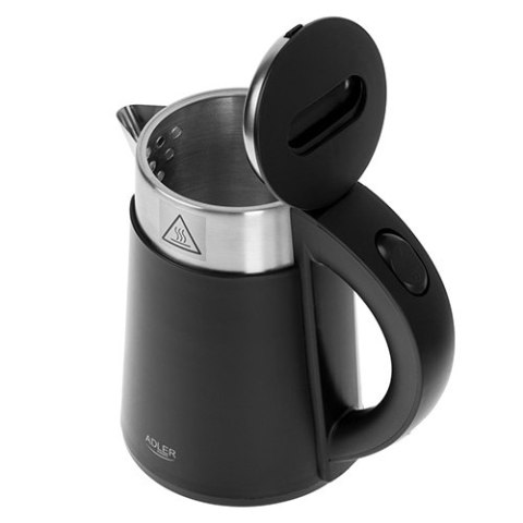 AD 1372 black Czajnik metalowy 0,6l
