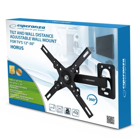 ERW011 Esperanza uchwyt do tv 12''-50'' horus