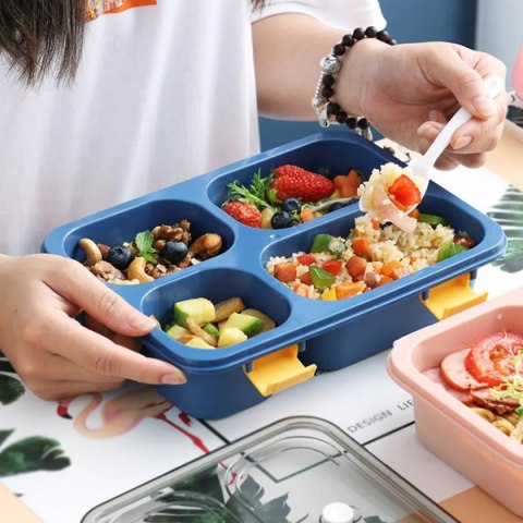 DA1A Pojemnik lunchbox 1200ml niebieski