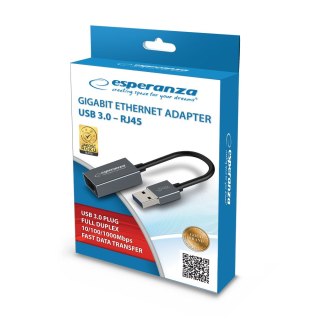 ENA101 Esperanza gigabit ethernet 1000 mbps adapter usb 3.0-rj45