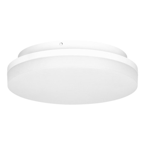 JANTAR LED 18W, plafon z mikrofalowym czujnikiem ruchu, 1880lm, IP54, 4000K, klosz PC