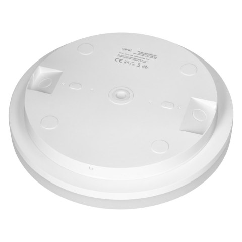 JANTAR LED 24W, plafon oświetleniowy, 2565lm, IP54, 4000K, klosz PC
